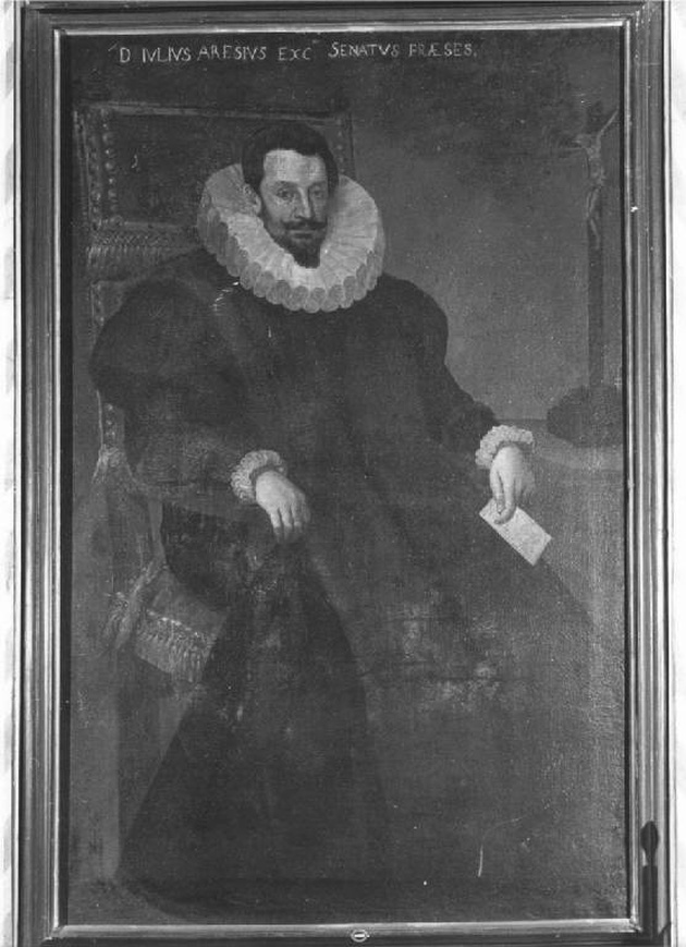 ritratto del conte Giulio Arese (dipinto, opera isolata) - ambito lombardo (primo quarto sec. XVII)