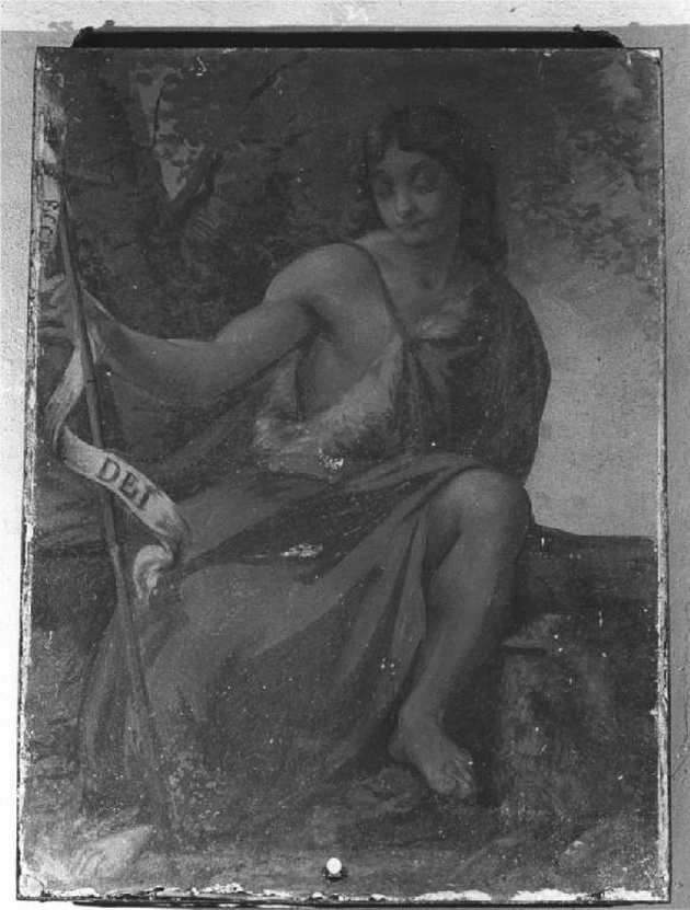 San Giovanni battista (dipinto, opera isolata) - ambito Italia nord-orientale (sec. XVI)