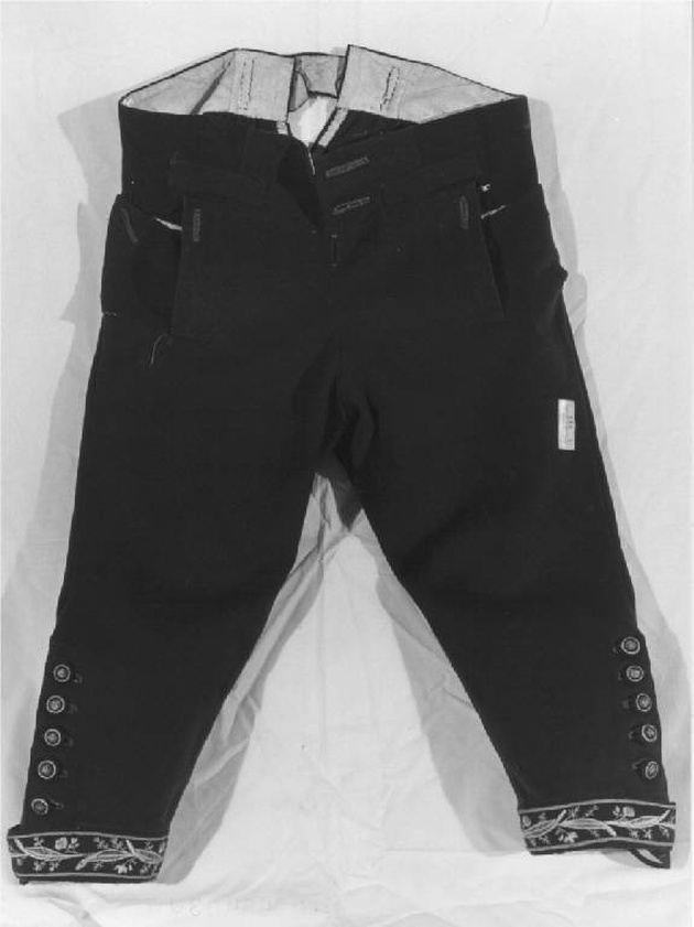 pantalone, opera isolata - produzione lombarda (ultimo quarto sec. XVIII)
