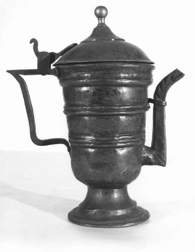 caffettiera, opera isolata - produzione Italia settentrionale (sec. XVII)