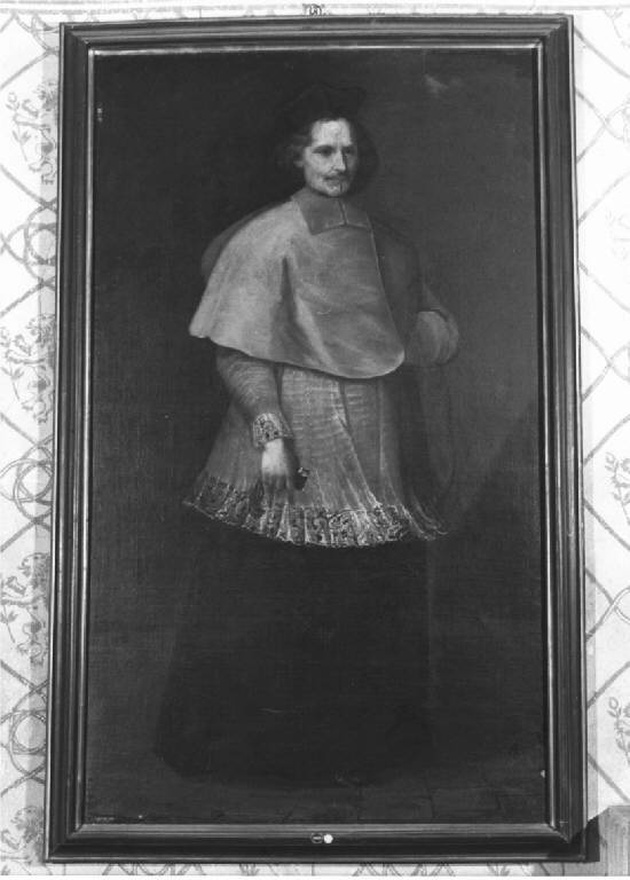 ecclesiastico (dipinto, opera isolata) - ambito lombardo (sec. XVII)