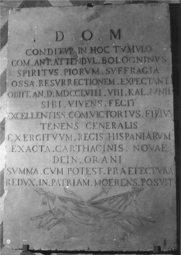 lapide tombale, opera isolata - ambito lombardo (sec. XVIII)