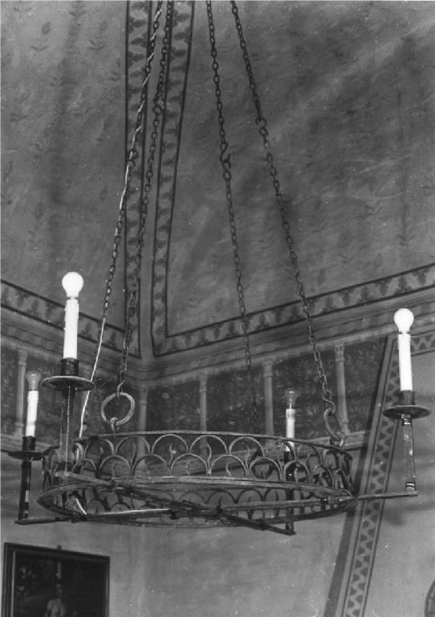 lampadario, opera isolata - manifattura lombarda (sec. XX)