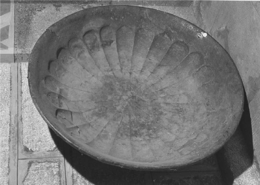 bacile, opera isolata - manifattura lombarda (sec. XVII)