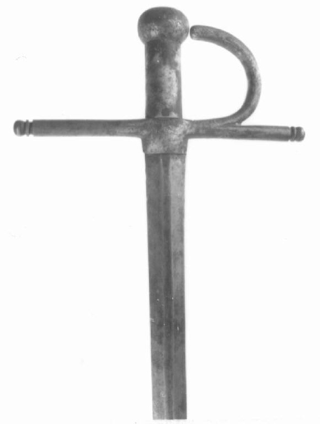 spada, opera isolata - produzione spagnola (sec. XIX)