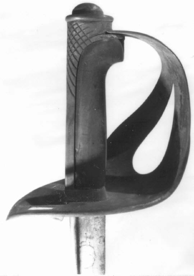 sciabola, opera isolata - produzione italiana (seconda metà sec. XIX)