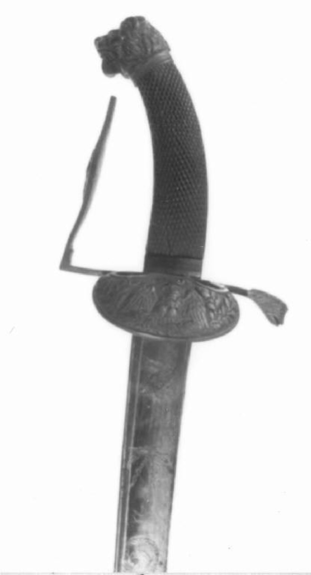 sciabola, opera isolata - produzione francese (primo quarto sec. XIX)