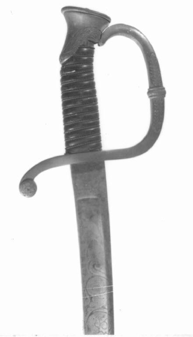 sciabola, opera isolata - produzione Labruna (sec. XIX)