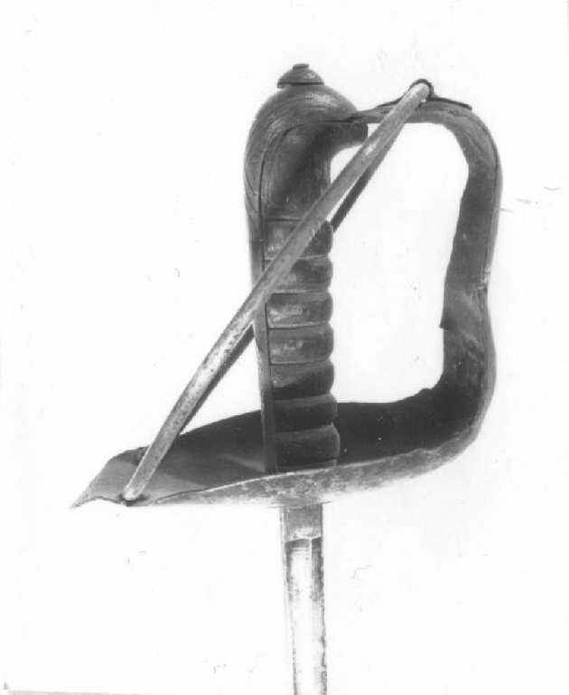 sciabola, opera isolata - produzione europea (sec. XIX)