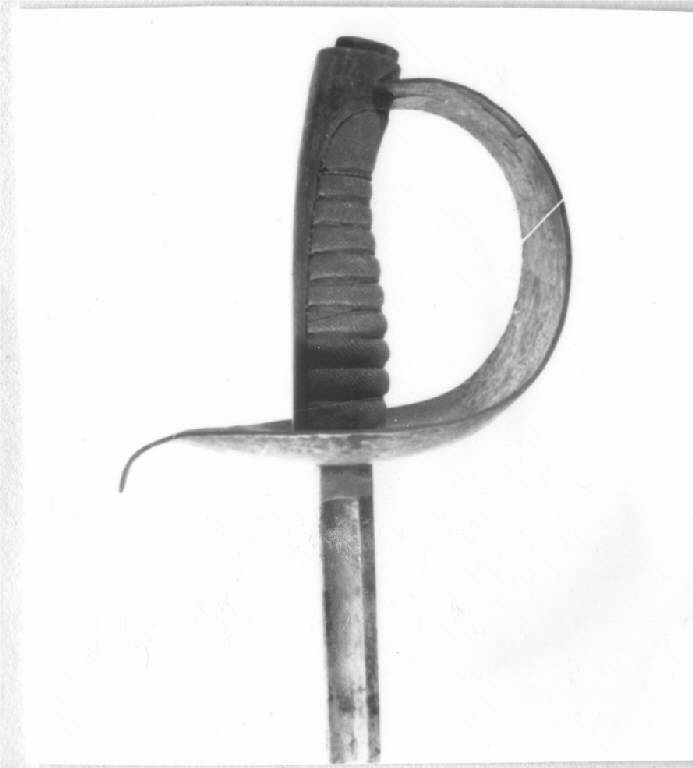 sciabola, opera isolata - produzione europea (sec. XIX)