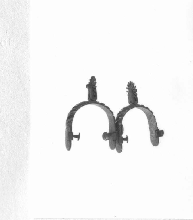 sprone, serie - produzione europea (sec. XVIII)