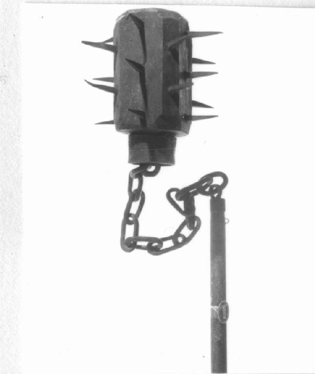 mazzafrusto da cavallo, opera isolata - produzione europea (inizio sec. XX)