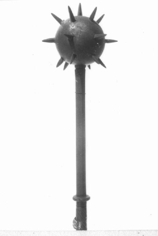 mazza d'arme - da comparsa, opera isolata - produzione europea (sec. XIX)