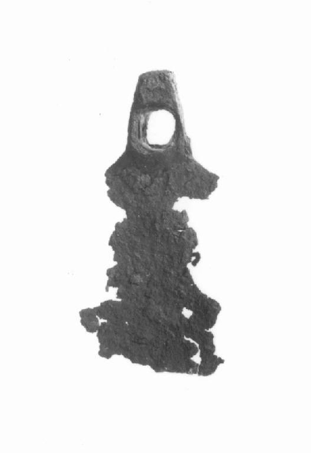 zappa, frammento - produzione europea (sec. XIX)