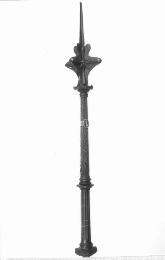 mazza, opera isolata - produzione europea (sec. XIX)