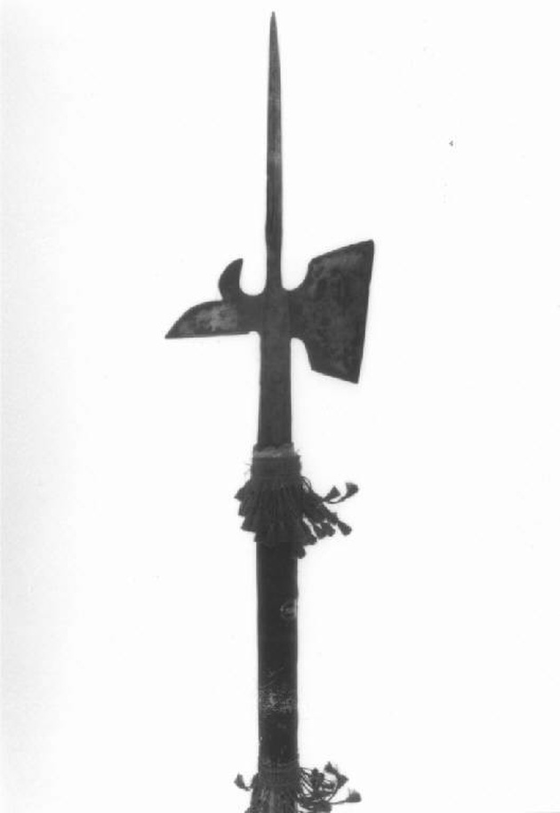 alabarda, opera isolata - produzione Italia settentrionale (seconda metà sec. XIX)