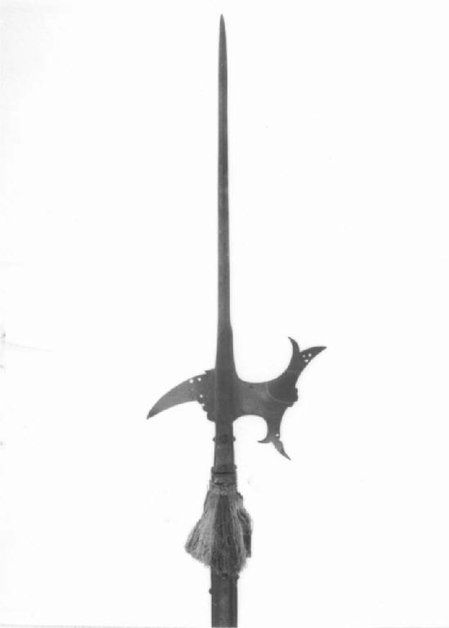 alabarda, opera isolata - produzione Italia settentrionale (fine/inizio secc. XVI/ XVII)