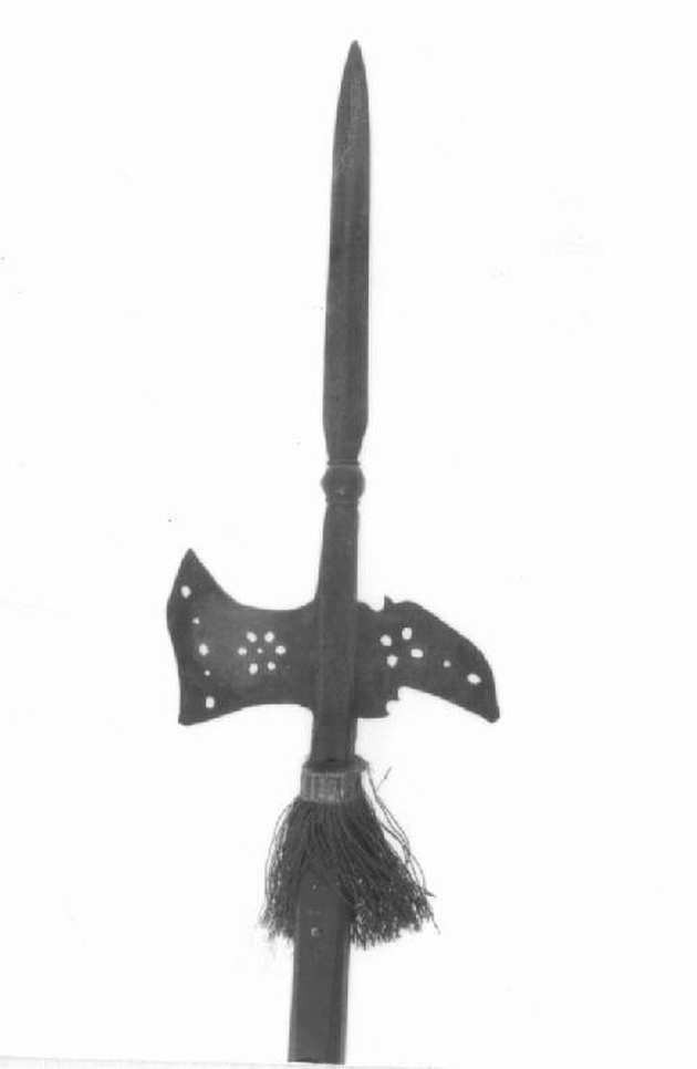 alabarda, opera isolata - produzione Italia settentrionale (fine/inizio secc. XVI/ XVII)