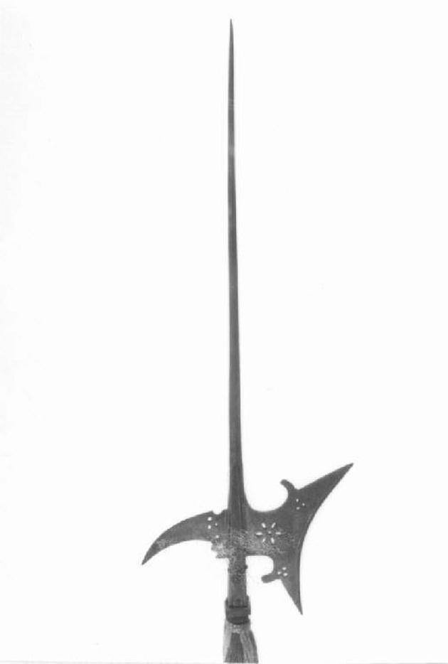 alabarda, opera isolata - produzione Italia settentrionale (fine/inizio secc. XVI/ XVII)