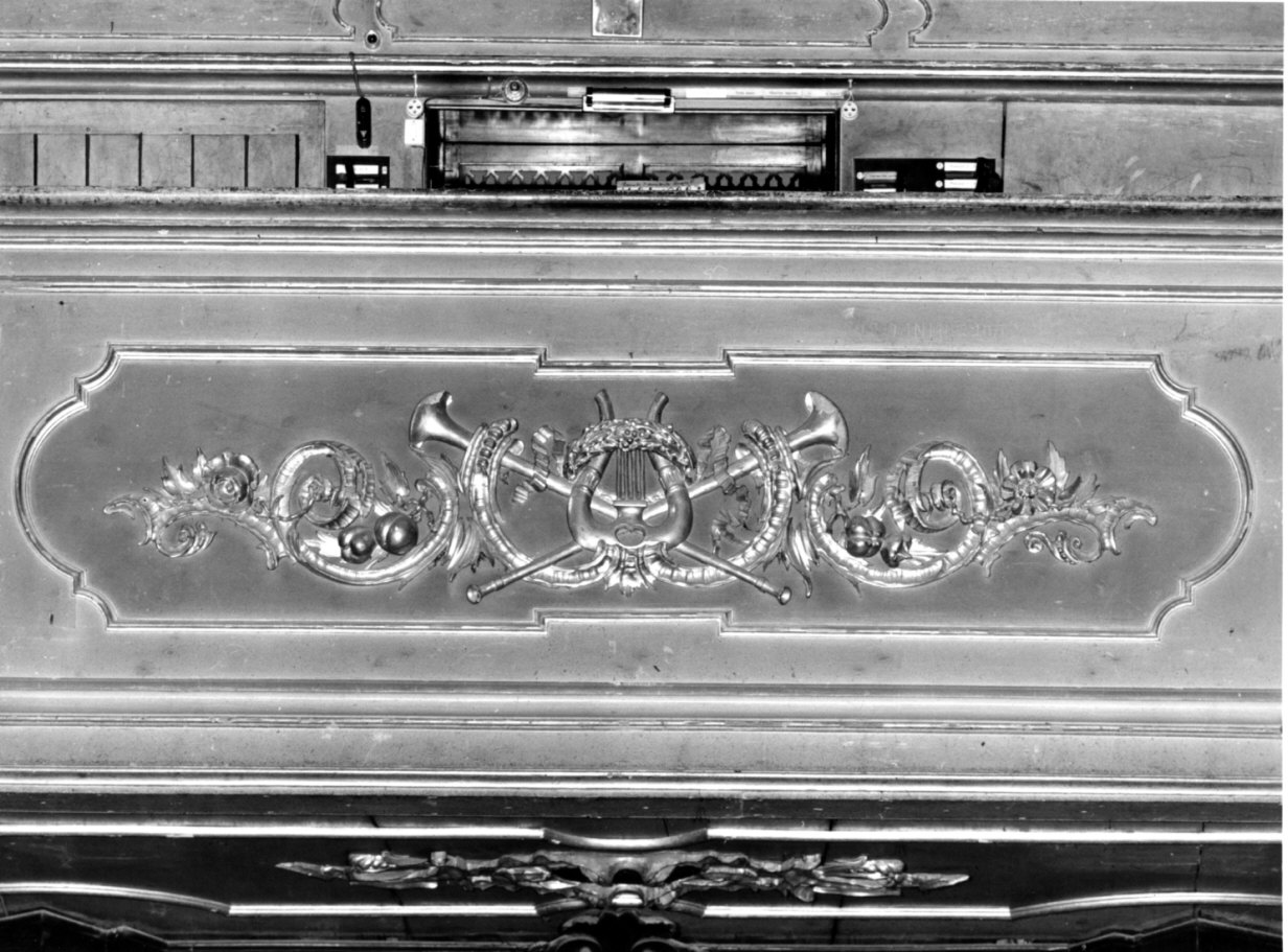 tribuna d'organo, opera isolata di Bossi Carlo (sec. XIX)