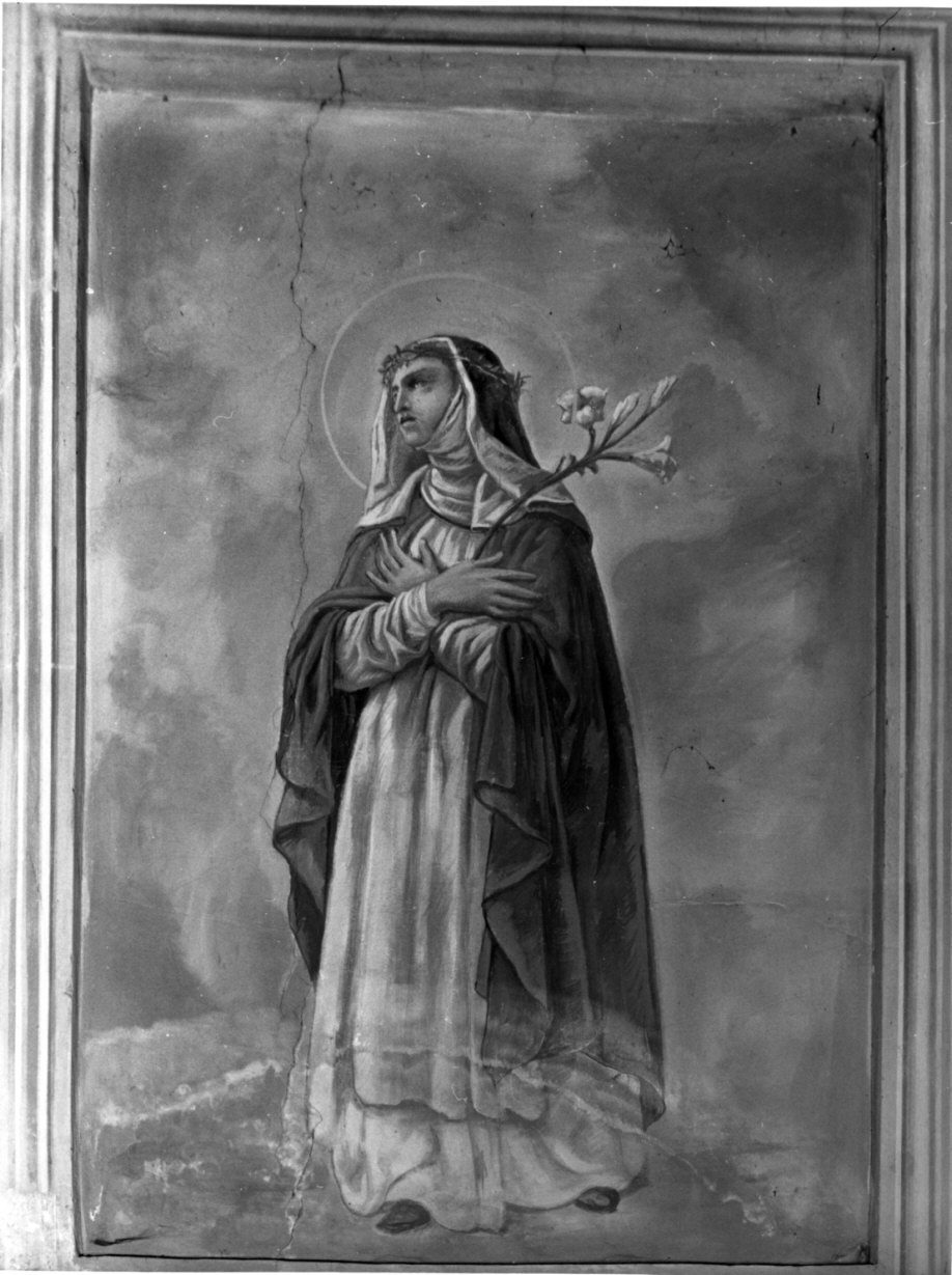 Santa Caterina da Siena (dipinto, opera isolata) di Fumagalli Michelangelo (sec. XIX)