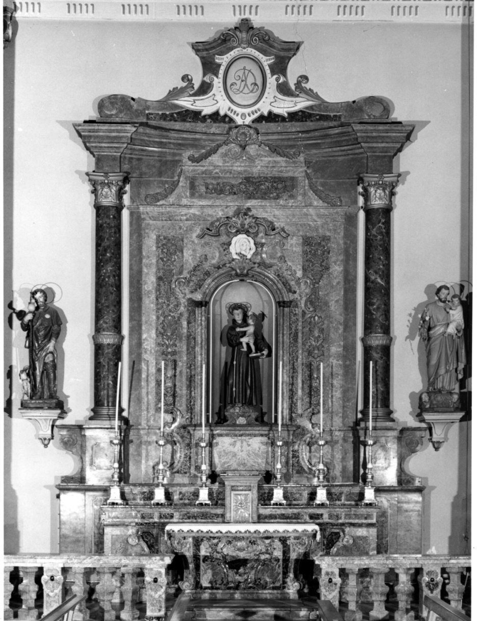 altare, opera isolata - bottega lombarda (sec. XVIII, sec. XIX)