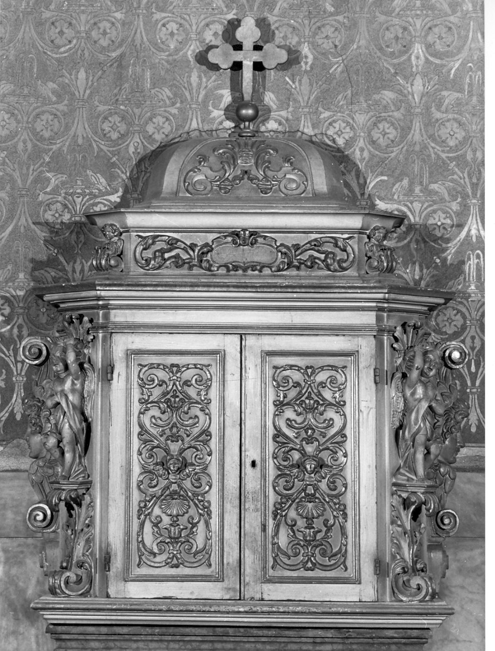 fonte battesimale, opera isolata - bottega lombarda (inizio sec. XVIII)