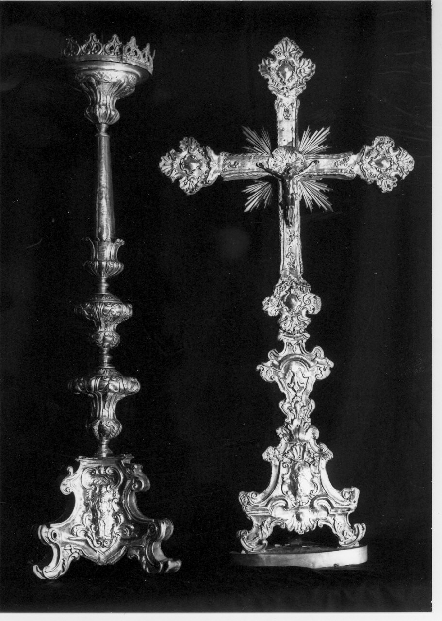 servizio d'altare, serie - bottega lombarda (sec. XVIII)