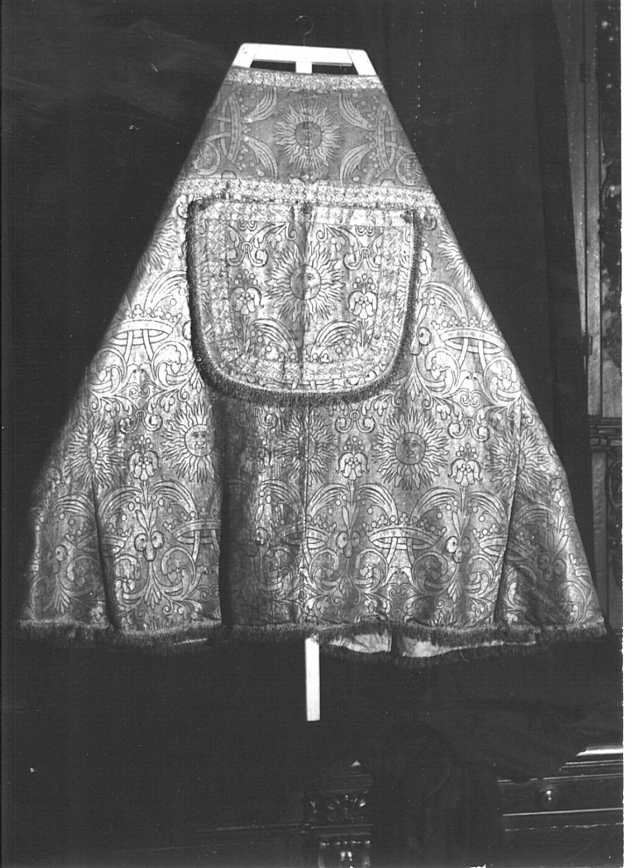 paramento liturgico, insieme - manifattura italiana (fine/inizio secc. XIX/ XX)