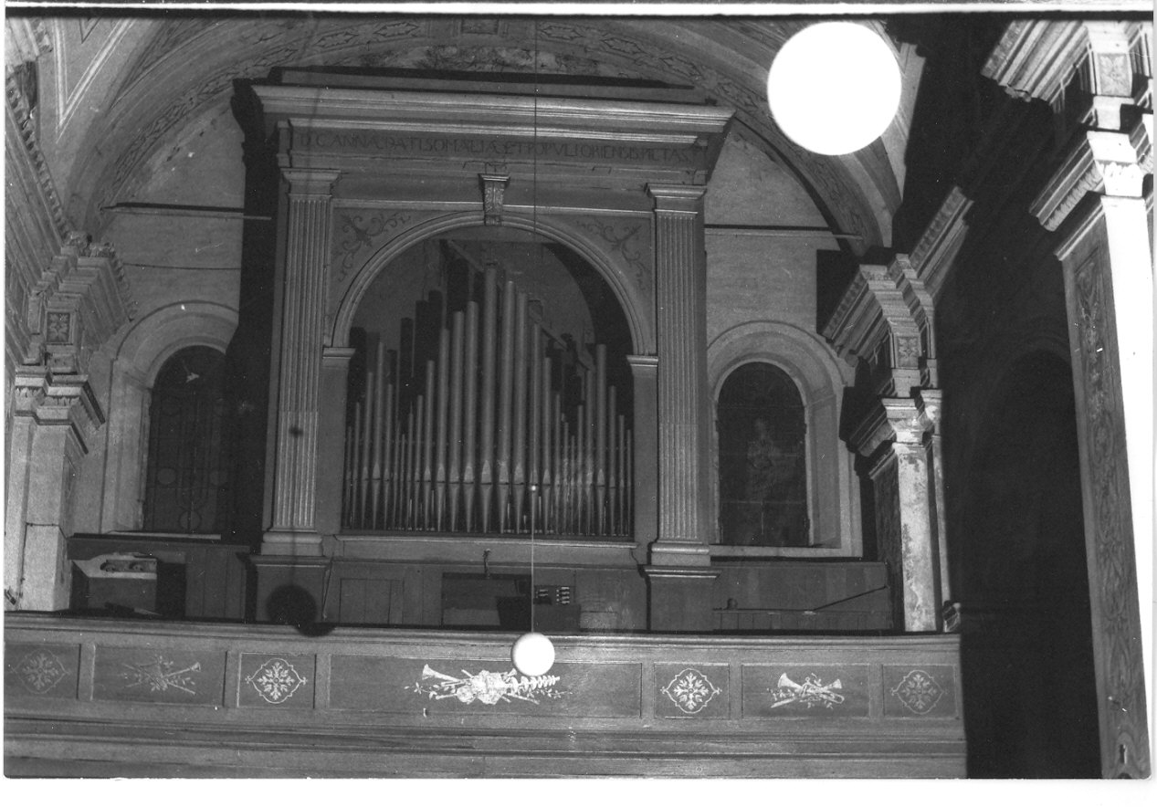 cassa d'organo, opera isolata - bottega lombarda (sec. XIX)