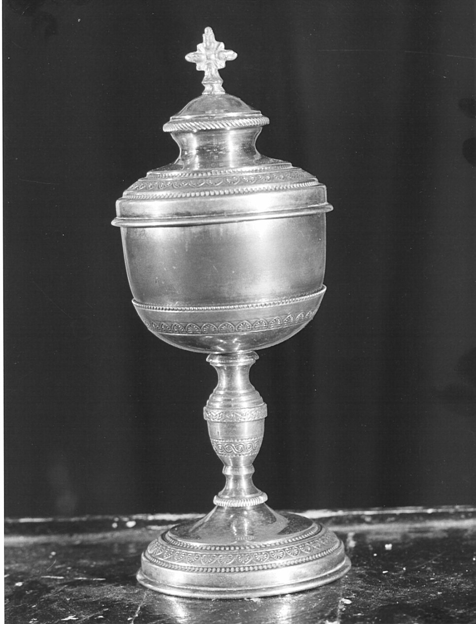 pisside, opera isolata - bottega lombarda (sec. XIX)