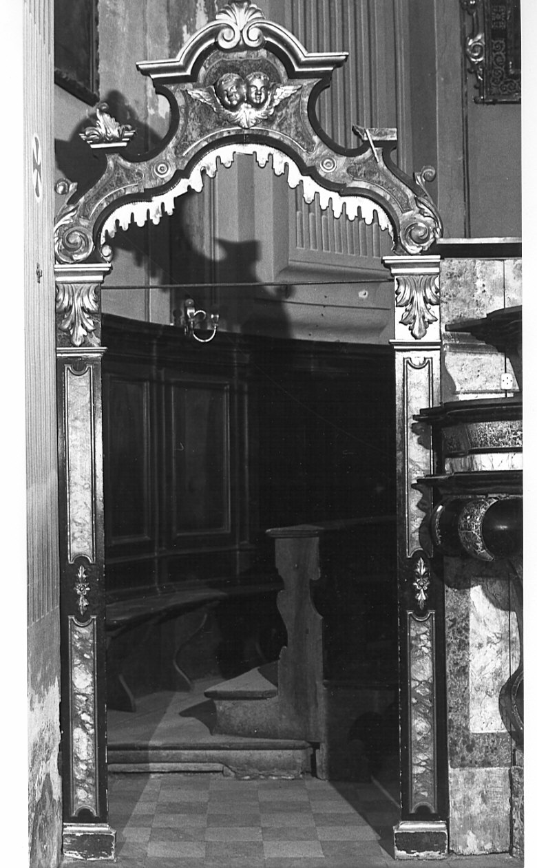 arco, coppia - bottega lombarda (fine/inizio secc. XVIII/ XIX)