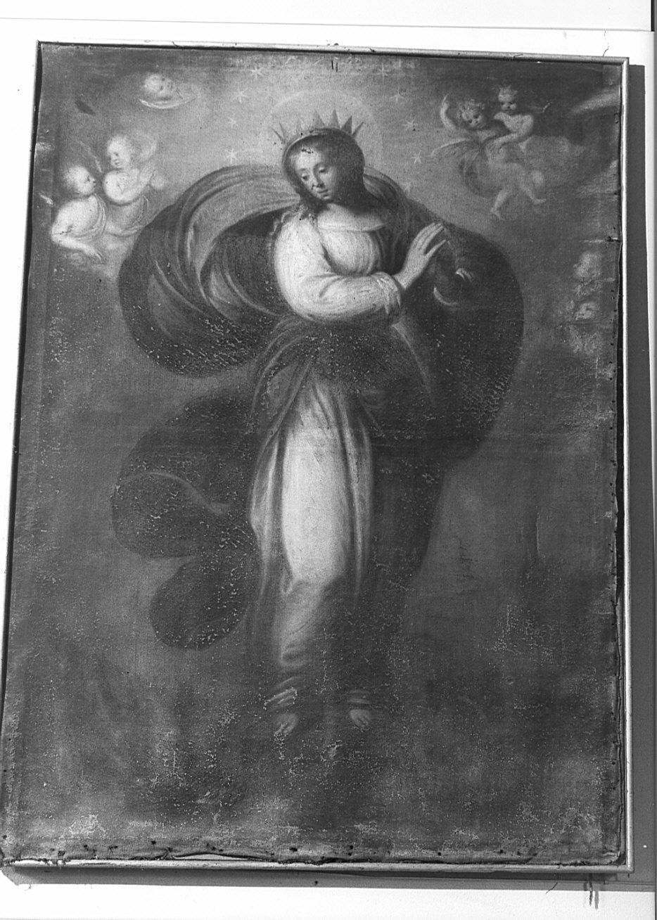 Immacolata Concezione (dipinto, opera isolata) - ambito lombardo (fine sec. XVIII)