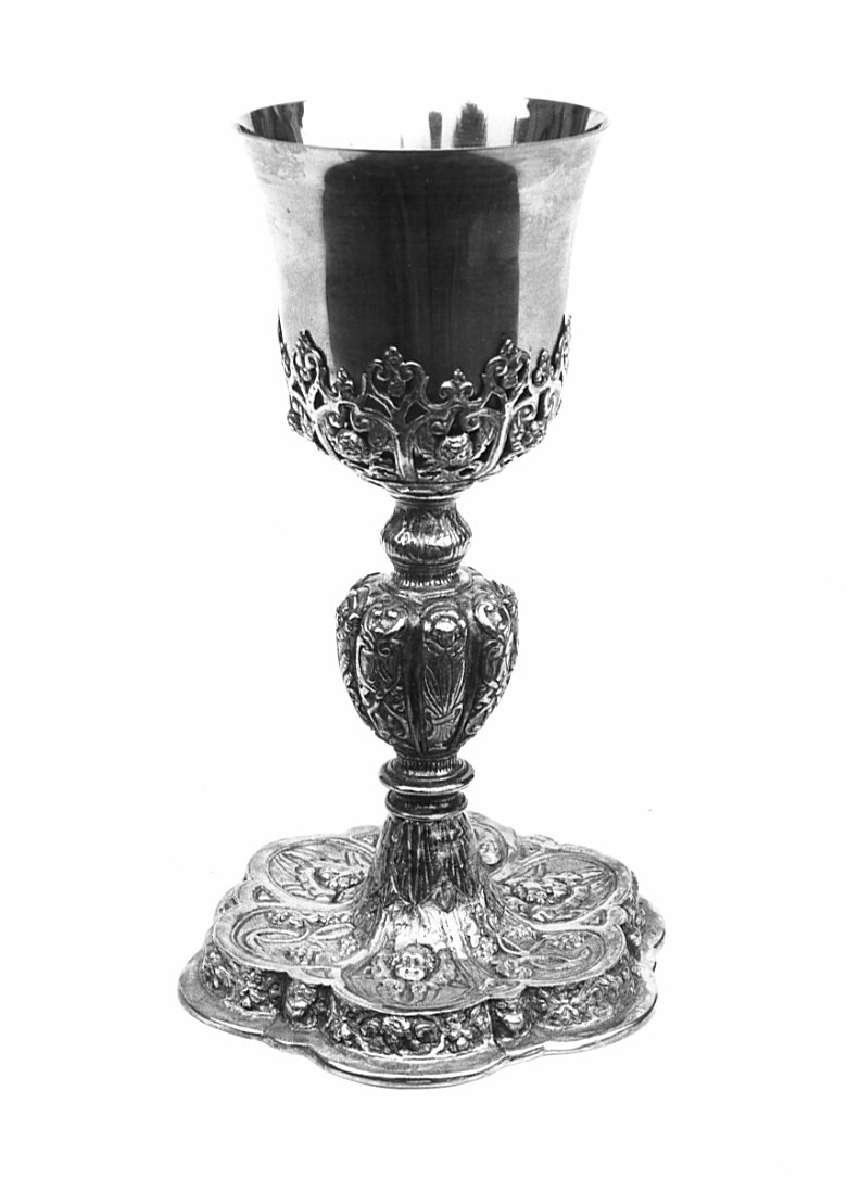 calice, opera isolata - bottega lombarda (fine sec. XVIII)