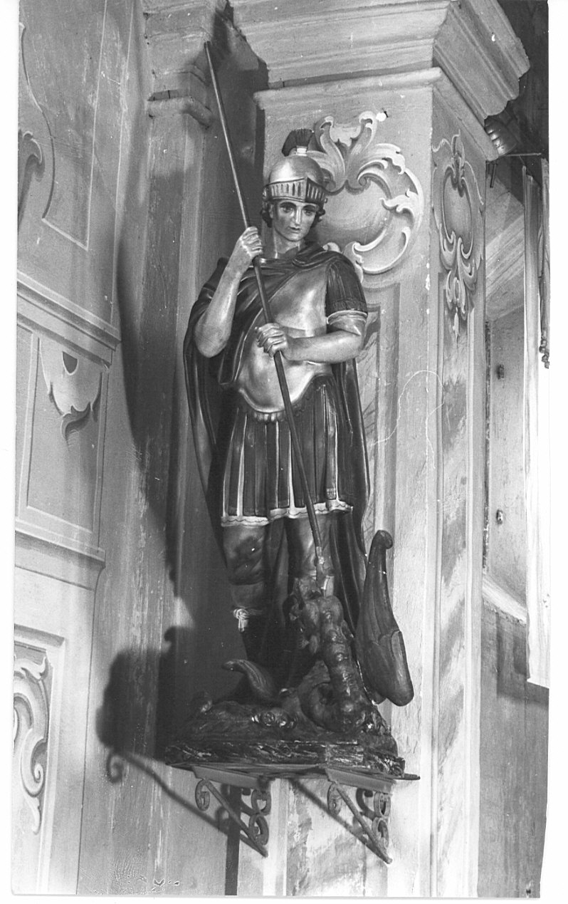 San Giorgio (statua, opera isolata) - bottega lombarda (sec. XIX)
