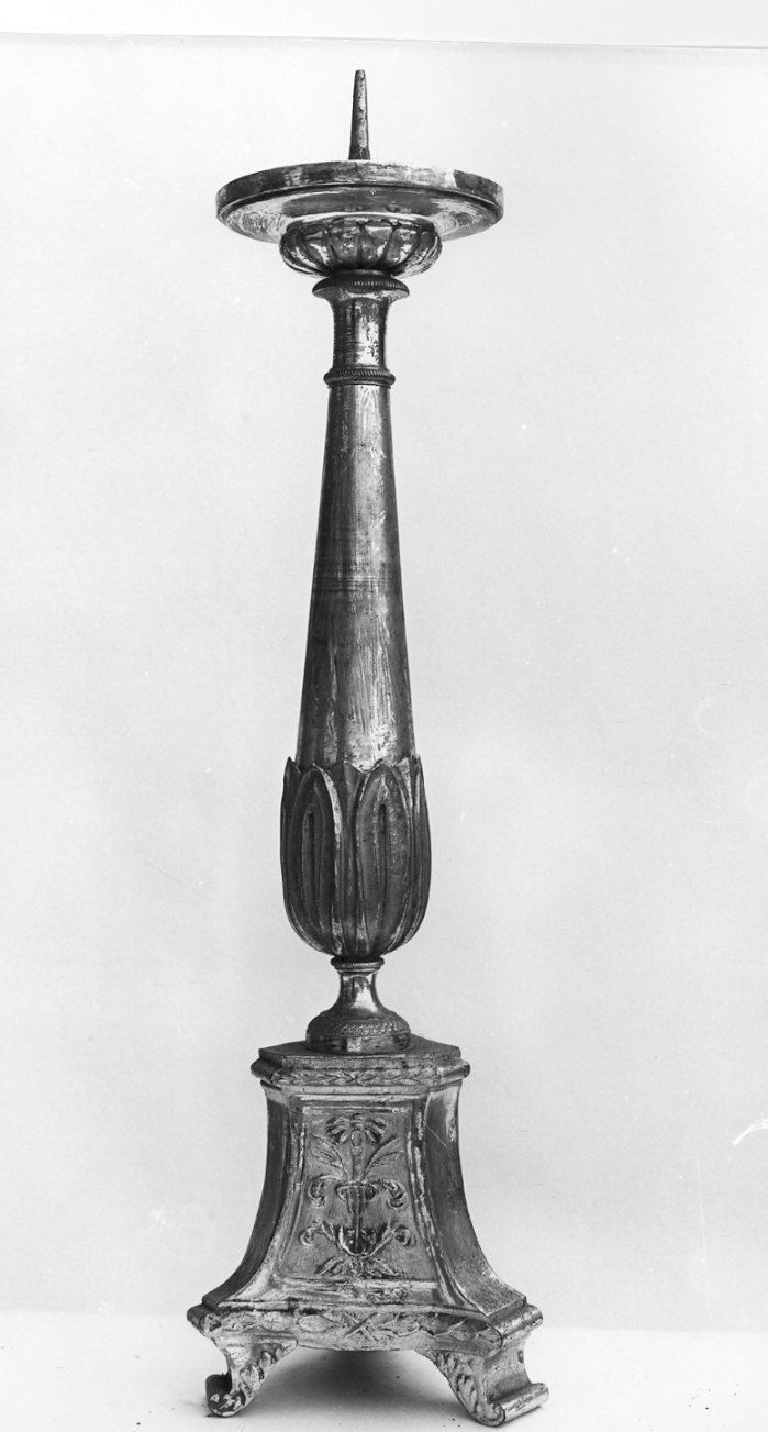 candelabro, serie - bottega lombarda (sec. XIX)