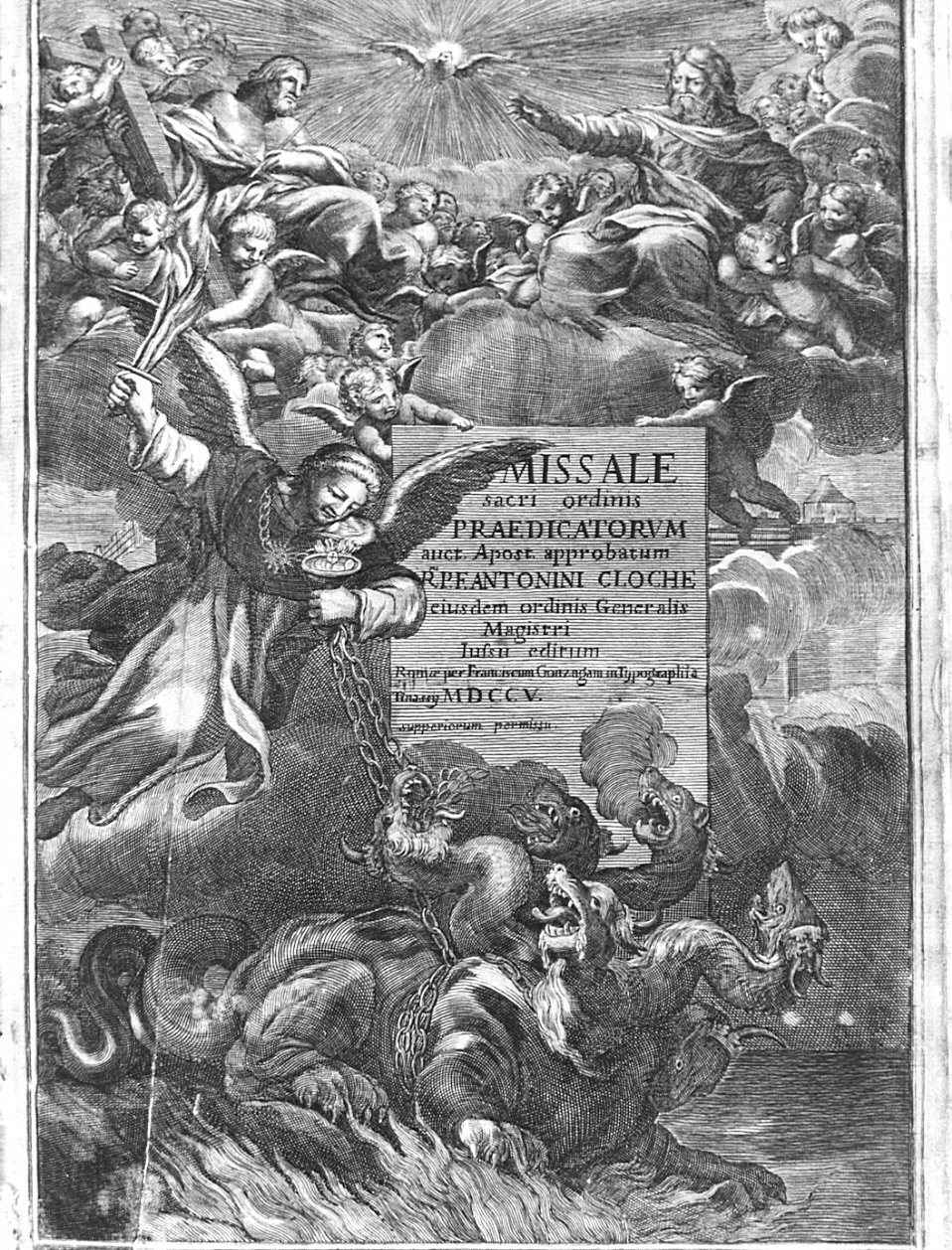 coperta di libro liturgico, opera isolata - bottega lombarda (sec. XVII)