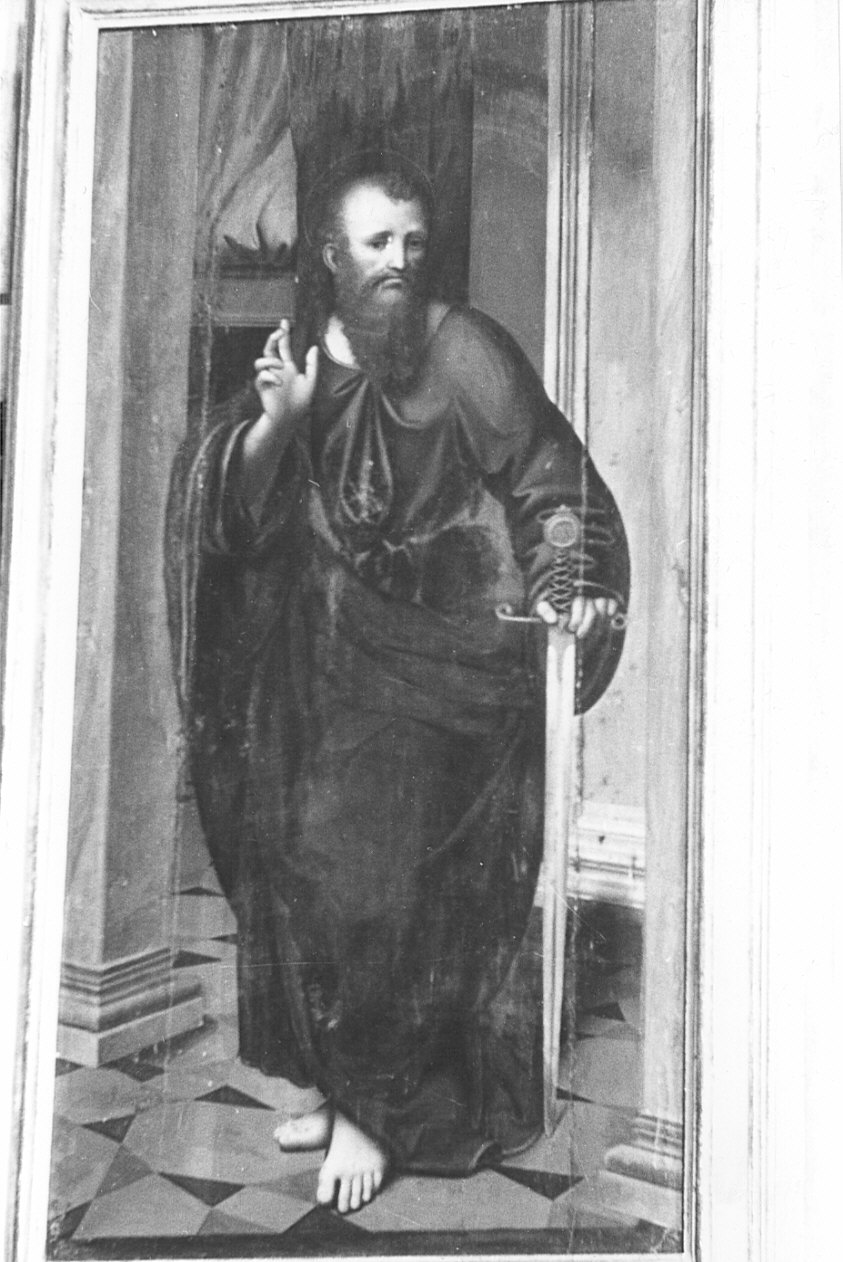 San Paolo (dipinto, opera isolata) - ambito lombardo (prima metà sec. XVI)