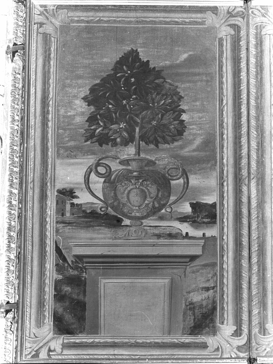 anta d'organo, elemento d'insieme di Valentini Paolo Antonio (sec. XVII)