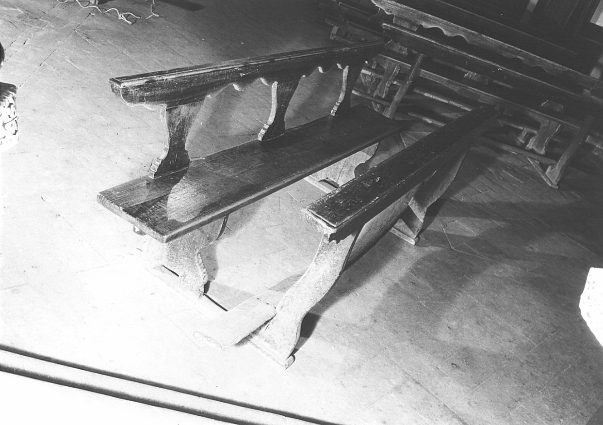 panca, serie - bottega lombarda (sec. XVIII)