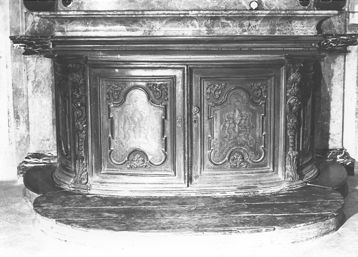 altare, opera isolata - bottega lombarda (sec. XVIII)