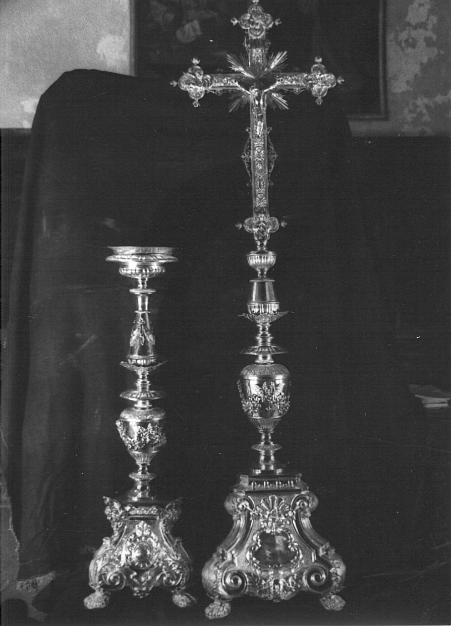 servizio d'altare, insieme di Cattaneo (fine sec. XIX)