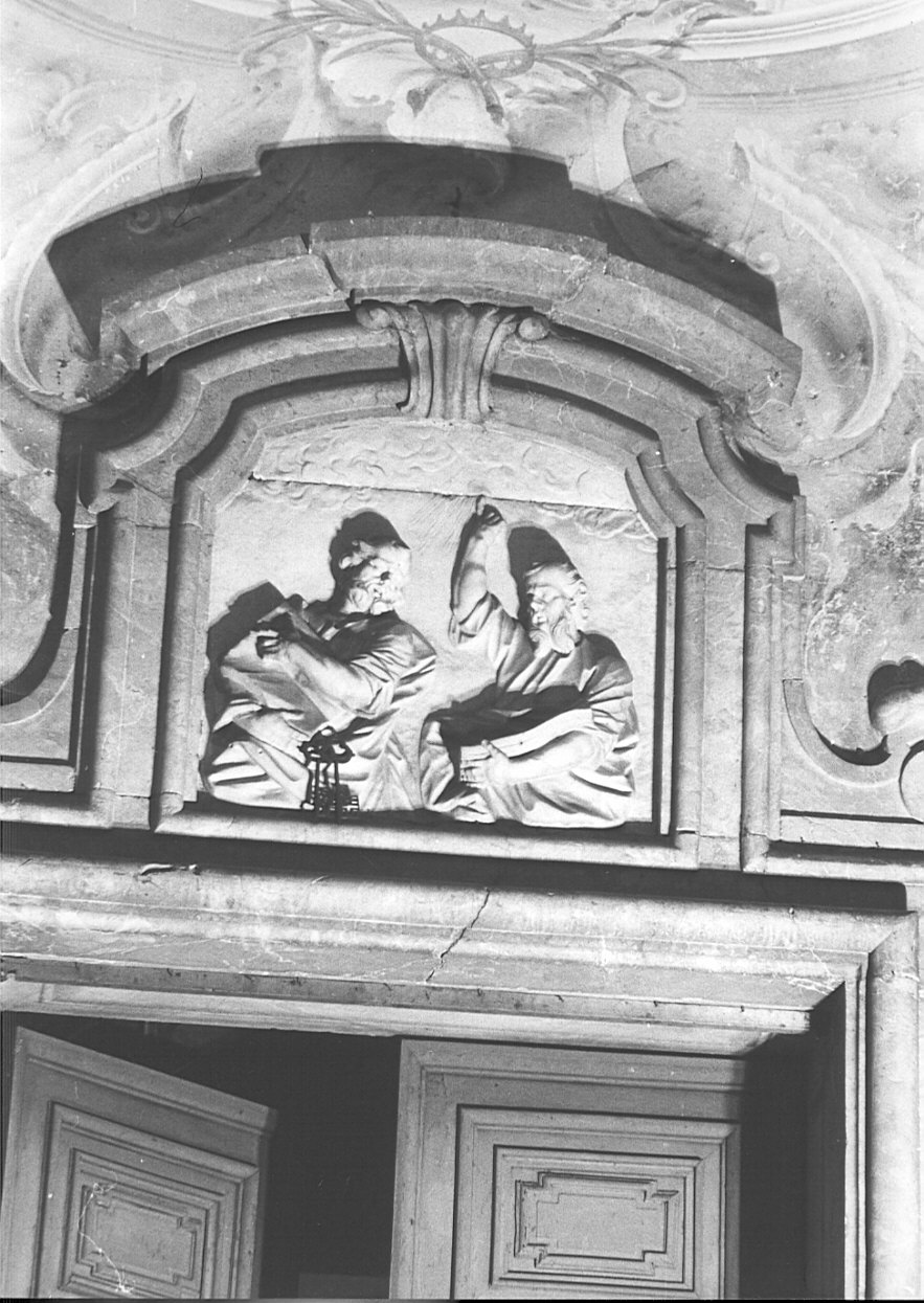 San Pietro/ San Paolo (rilievo, opera isolata) - bottega lombarda (sec. XVIII)