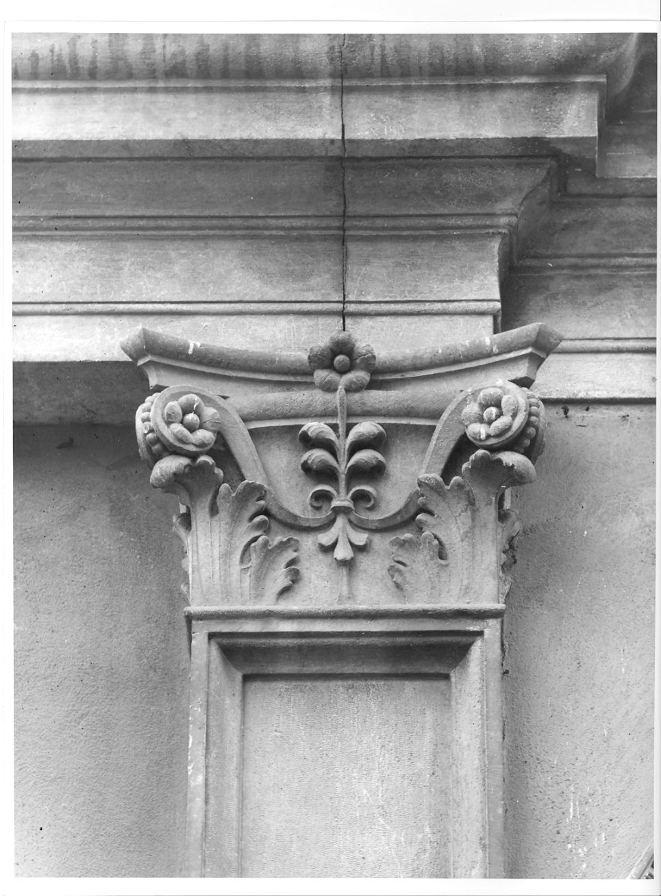 semicapitello, serie - bottega italiana (sec. XVI)