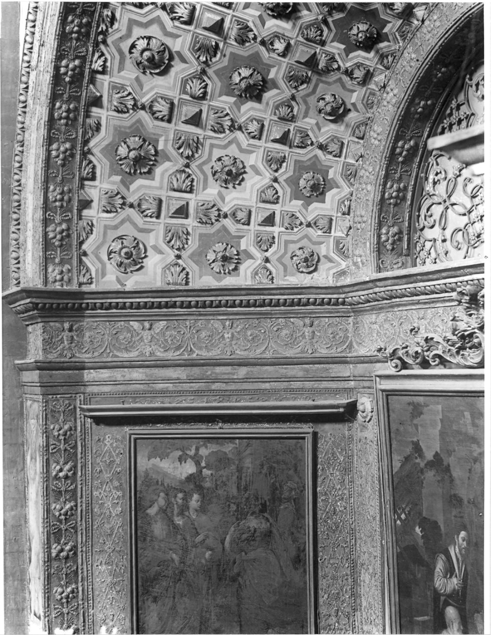 decorazione plastica di Laneveggia Francesco (sec. XVI)