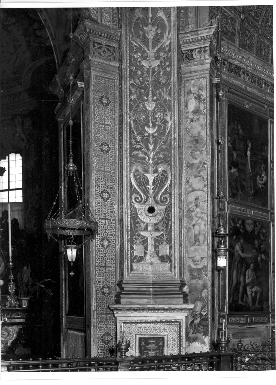 decorazione plastica di Battagio Giovanni detto Giovanni di Domenico da Lodi (sec. XV)