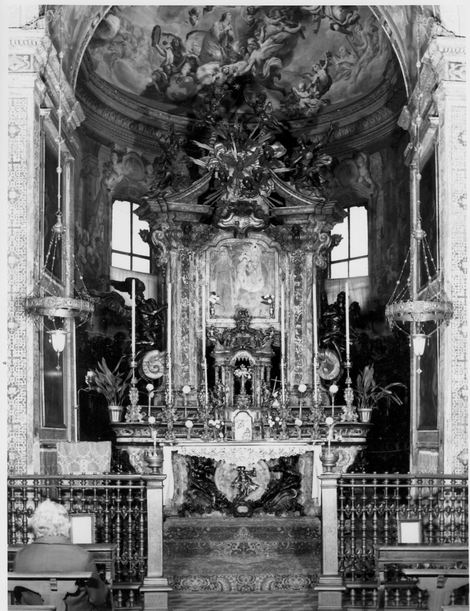 altare maggiore - bottega italiana (sec. XVIII)