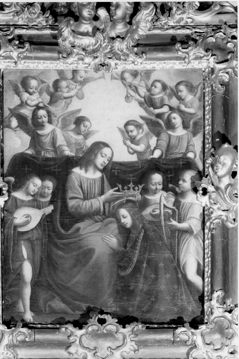 incoronazione di Maria Vergine (dipinto) di Piazza Albertino, Piazza Martino (sec. XVI)