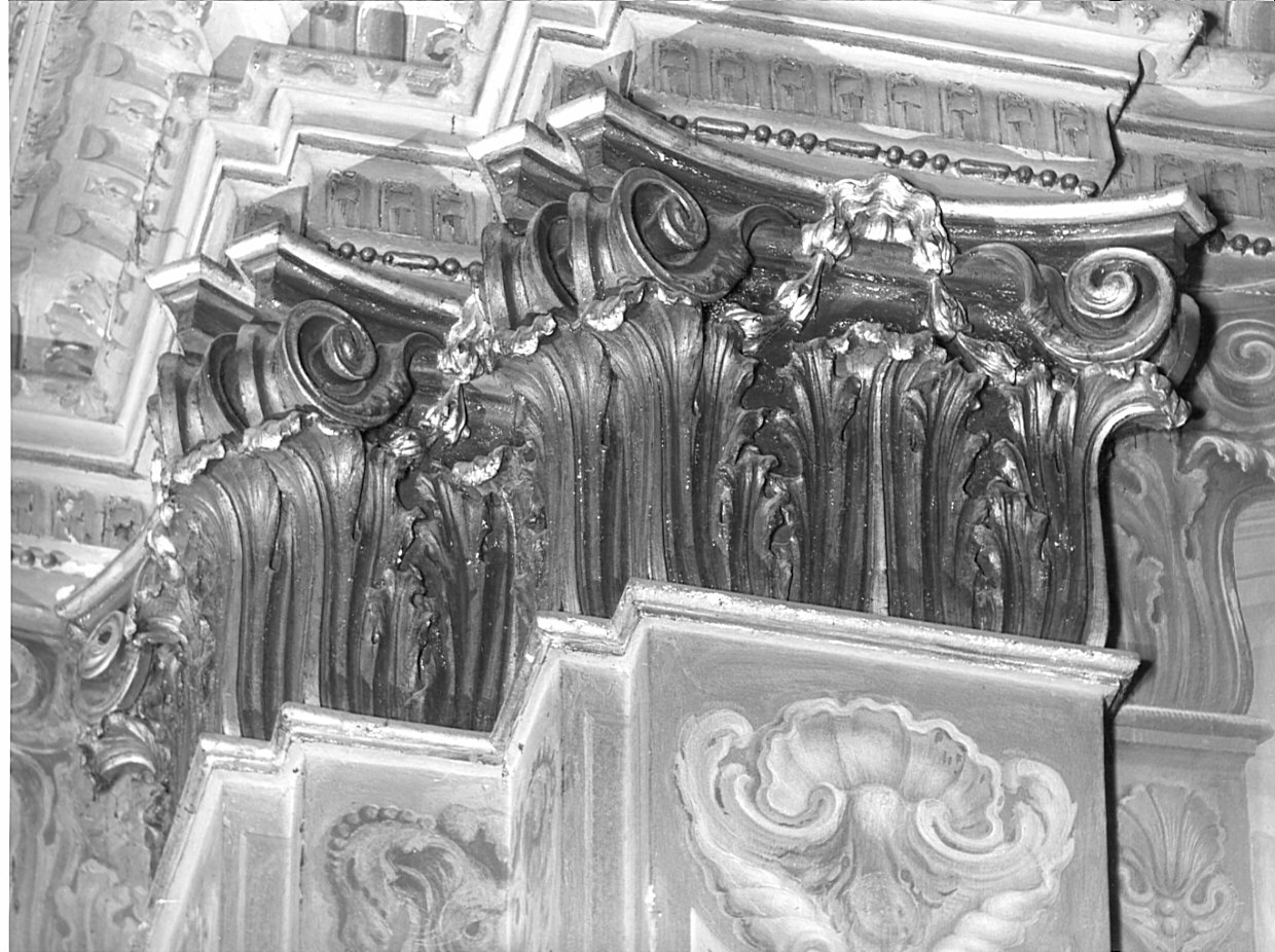 semicapitello - bottega lombarda (sec. XVII)