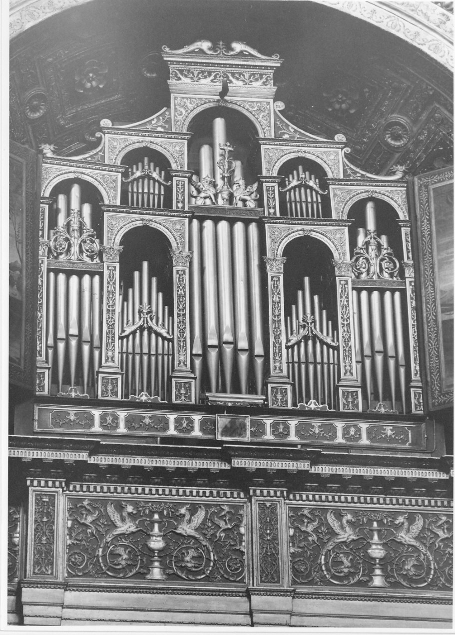 cassa d'organo di Gambarino Daniele (sec. XVI)